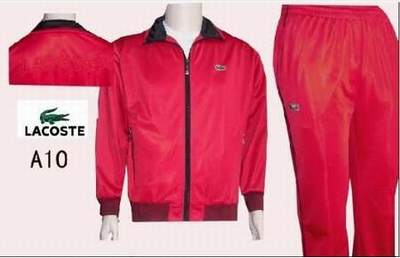 survetement lacoste pour femme